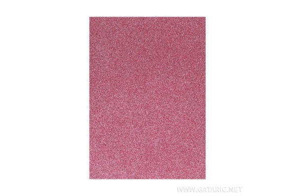 ΑΦΡΩΔΕΣ ΦΥΛΛΟ Α4 210x297 GLITTER PINK 2,0 mm